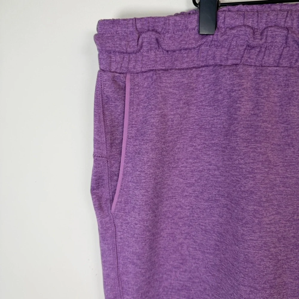 NWT LL Bean Venture Soft Knit Shorts Purple Women Size XL Stretch Hiking Casual